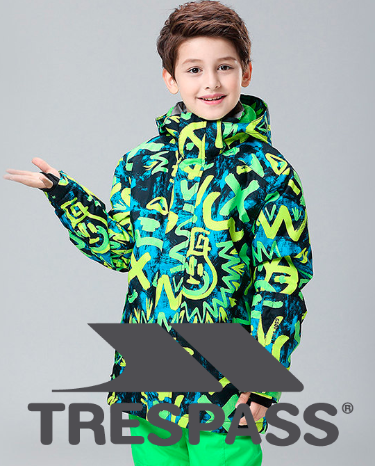 Микс детские лыжные куртки  Trespass