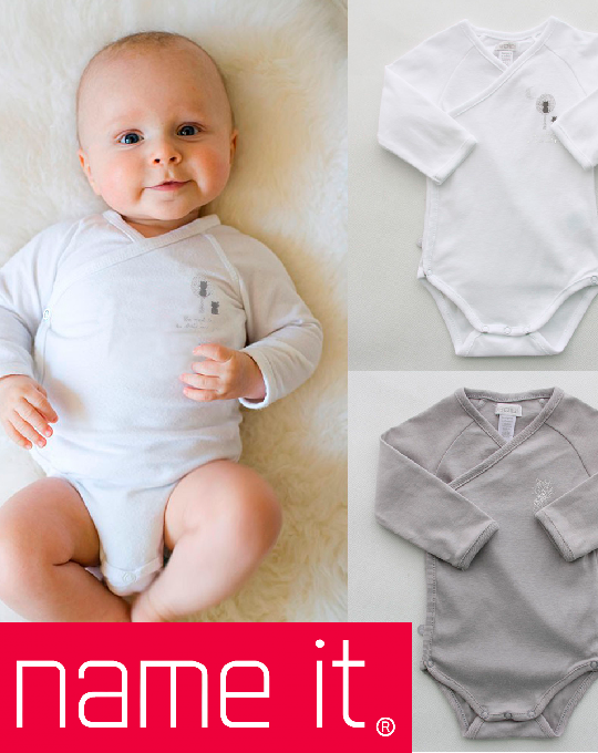 Детские Бодики и Человечки Name IT