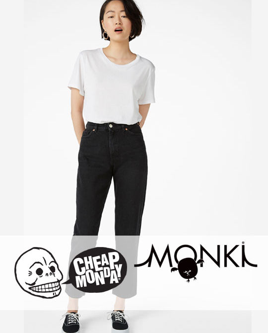 Женские джинсы Cheap Monday+Monki - Stockhouse - одежда оптом - сток оптом Женские джинсы Cheap Monday+Monki - Stockhouse - одежда оптом - сток оптом