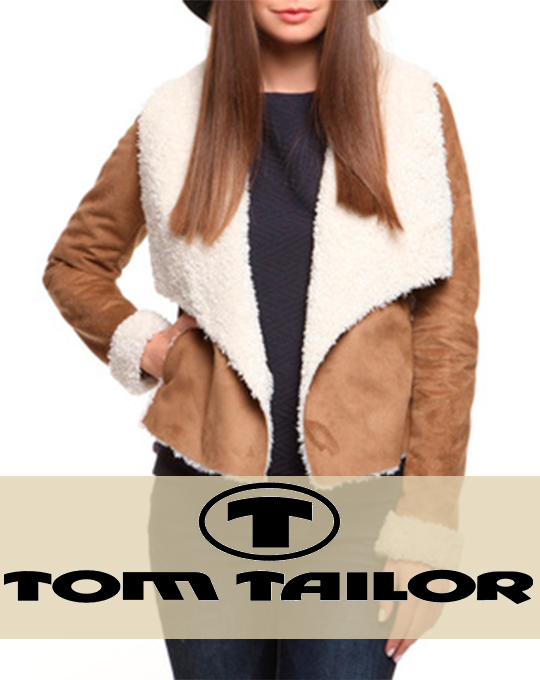 Женская дубленка  Tom Tailor
