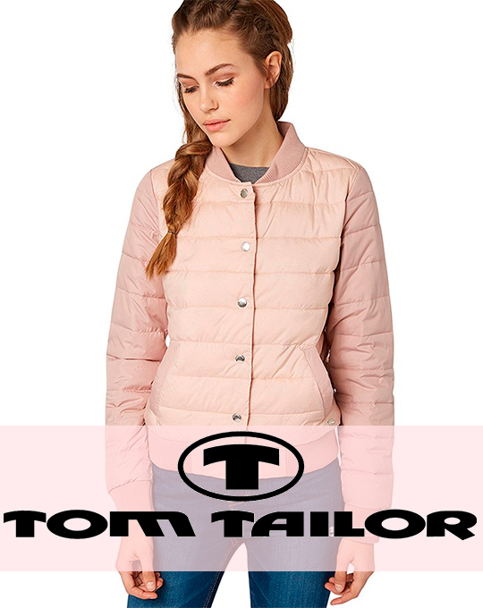 Женская куртка-бомбер  Tom Tailor