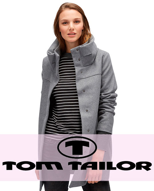 Женское пальто Tom Tailor - одежда оптом - сток оптом Женское пальто Tom Tailor - одежда оптом - сток оптом