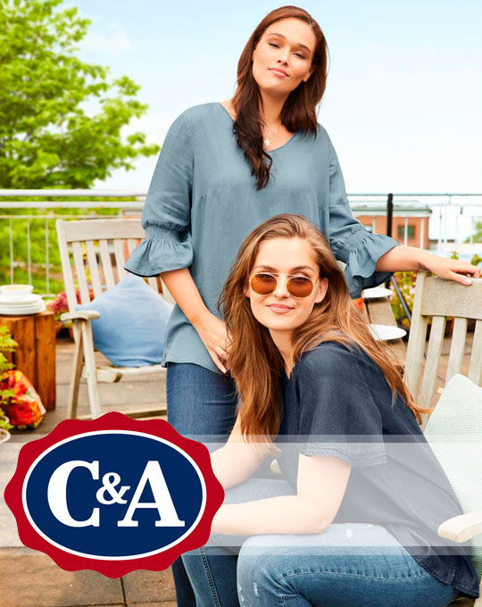 Микс женские футболки C&A