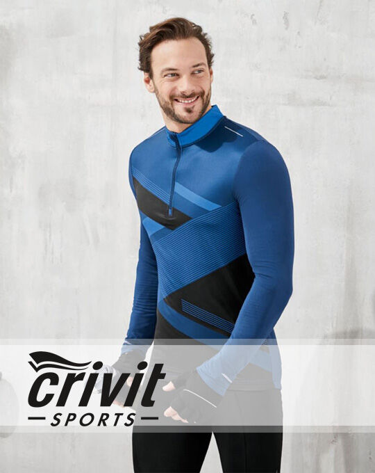 Спортивный реглан на молнии CRIVIT - product Спортивный реглан на молнии CRIVIT